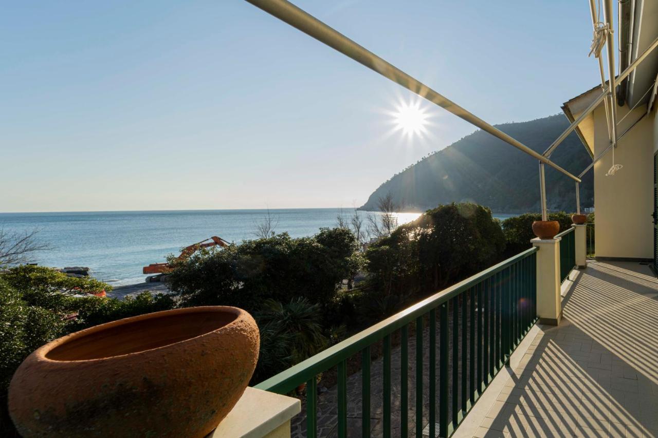 111 - Casa La Secca Vista Mare, 100Metri Dalla Spiaggia E Mare Moneglia Zewnętrze zdjęcie